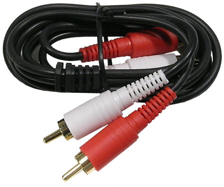 28-613-0 6' PREMIUM STEREO PATCH CORD