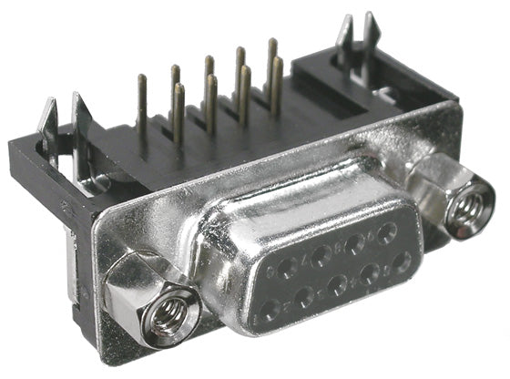 30-422-0 25POS R/A PC DSUB SOCK .318"FOOTPRINT