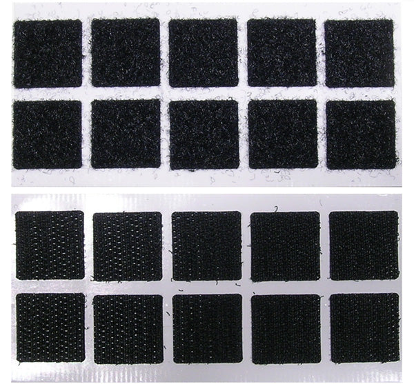 34-160-10 3/4" SQ ADH CROCHET/BOUCLE 5 CHACUN