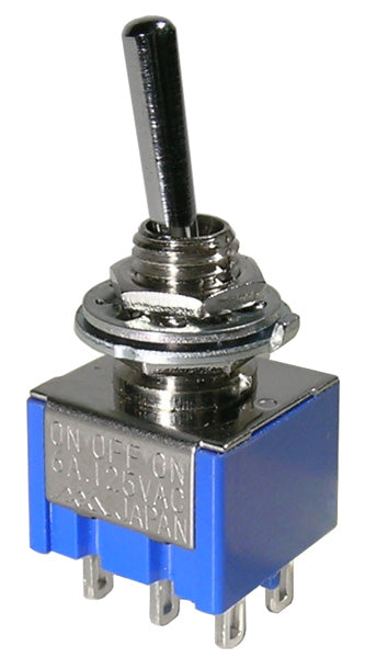 41-245-1 DPDT ON-OFF-ON 6A/125 CSA