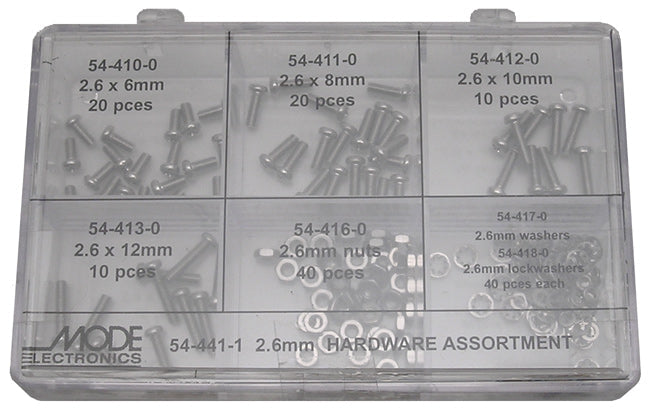 54-441-1 2.6 MM HARDWARE ASSORT