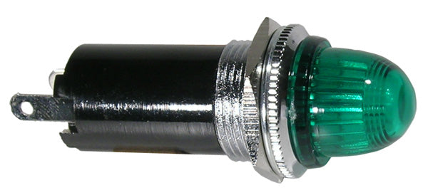 55-325-1 LAMPHOLDER/GRN BAYONET max 48v 3 watt