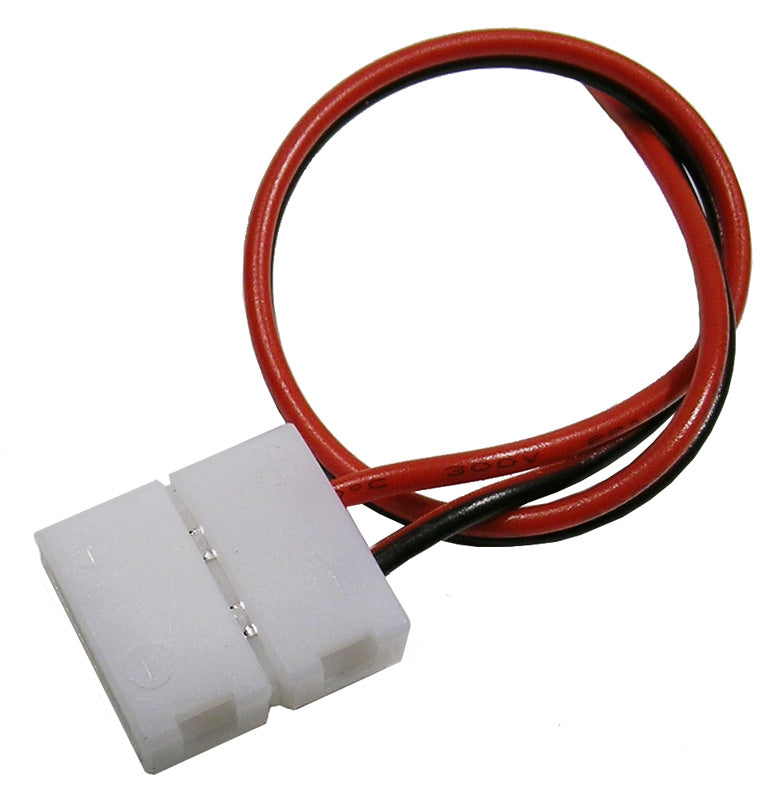 55-745-0  10MM LED STRIP PLUG WITH WIRE LEADS