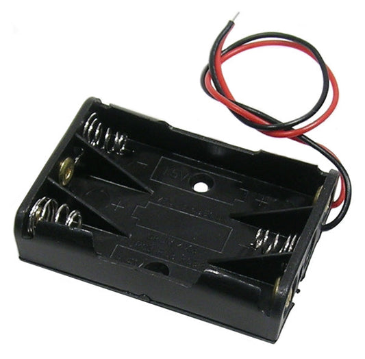 57-432-1  BATT HOLDER 3 'AAA' W/WIRE (1)