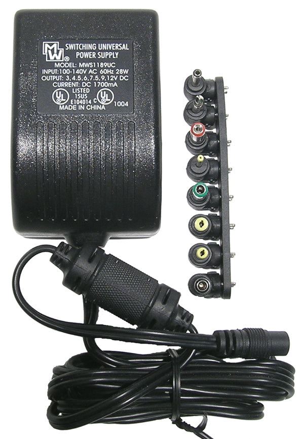 68-519-1 UNIV SWITCHER 1.7A 3 4.5 6 7.5 9 12