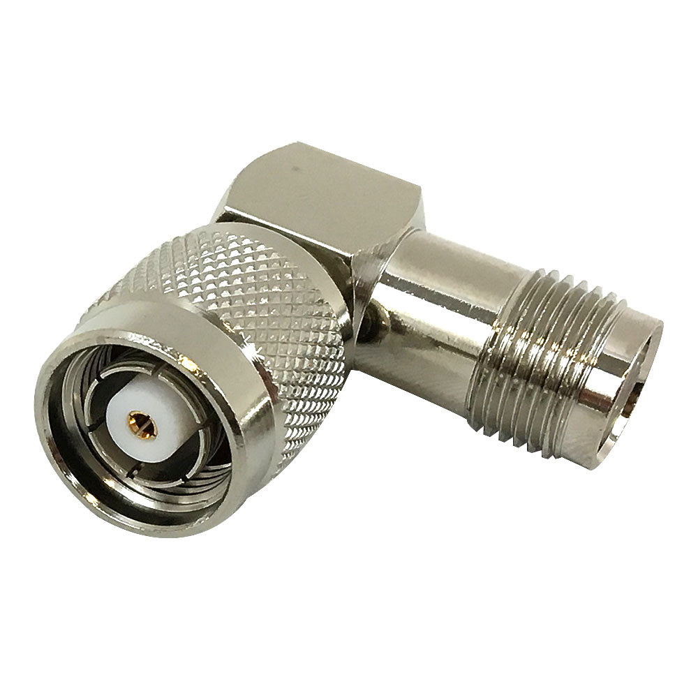 Adaptateur TNC-RP mâle vers TNC-RP femelle - Angle droit