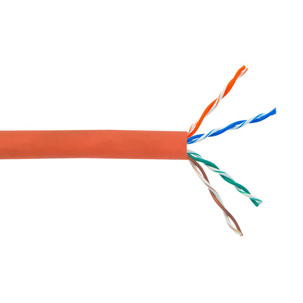 4 Pair CAT5E Solid U/UTP 350Mhz 24AWG CMR Riser Bulk Cable