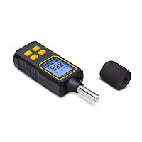 Handheld Digital Sound Meter w/Large LCD, Noise/Decibel Level Reader D130-DECIBEL-METER