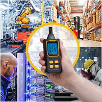 Handheld Digital Temperature/Humidity Meter, Hygrometer W/Large LCD DH60-THERMOMETER