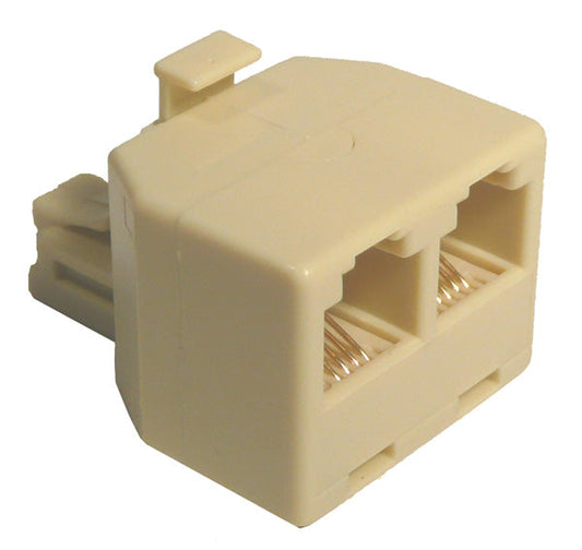 12-213-1  MODULAR "T" ADAPTER 6P/6C