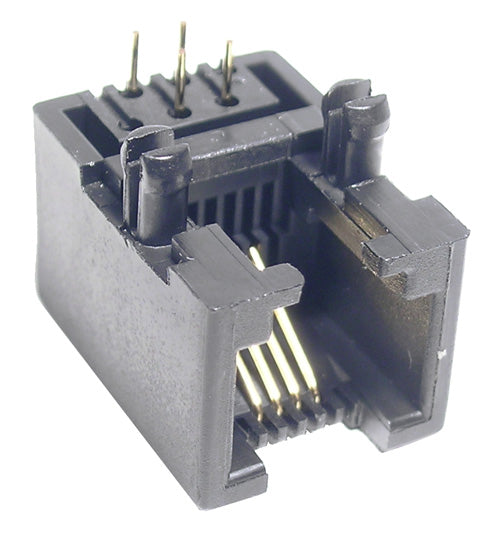12-288-0  8P/8C PC MT MODULAR JACK  UL/CSA