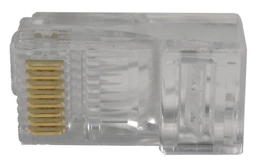 13-101-0  CAT5 8P/8C PLUG RND/SOL  30M"AU UL/CSA