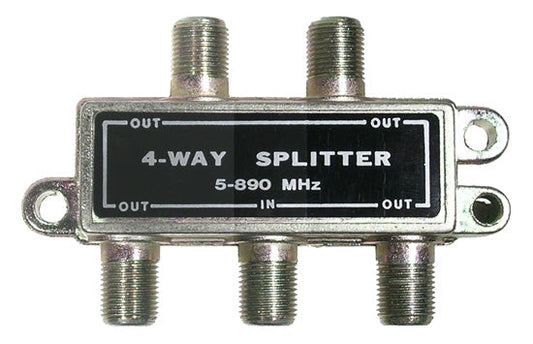 16-114-1  CATV 4WAY SPLITTER