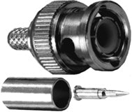 21-346-0  CRIMP BNC PLUG RG6/U