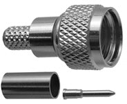 21-548-0  MINI UHF CRIMP PLUG RG58