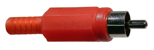 24-112-0  RCA PLUG RED WITH S/R