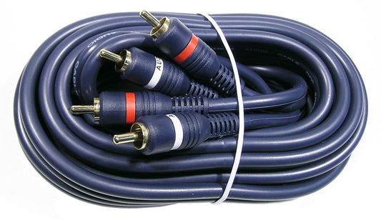 28-711P-0  PREMIUM STEREO RCA CABLE 12'
