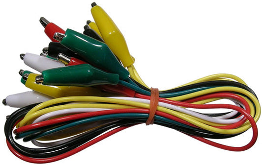 33-210-0  10 CLIP LEADS 18"