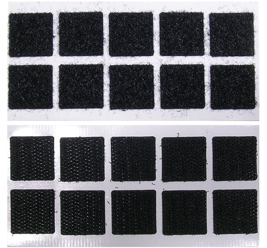 34-160-10 3/4" SQ ADH CROCHET/BOUCLE 5 CHACUN