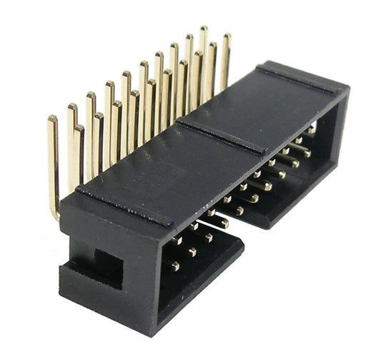 35-610-0  10POS .100" R/A BOX PCB