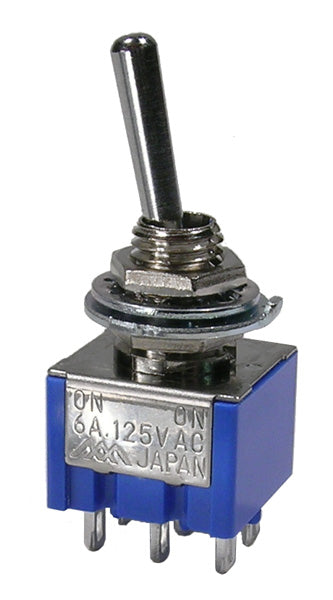 41-243-0  DPDT ON-ON 6A/125V CSA