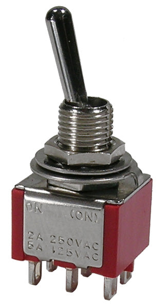 41-245T-0  DPDT ON-OFF-ON 5A/125V UL/CSA