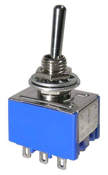 41-252-0  3PDT ON-OFF-ON 6A/125V