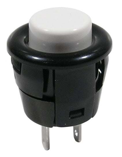 44-530N-0 SPSP BOUTON-POUSSOIR MOM 3A/125 BLANC