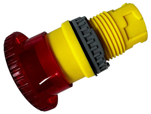 44-712R-0  ILLUMINATED LOCKING RED BUTTON