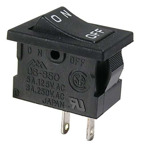 46-144-0  SPST ROCKER ON-OFF 5A/125V  CSA/UL