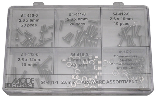 54-441-1  2.6 MM HARDWARE ASSORT