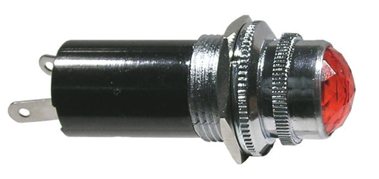 55-342-0  LAMPHOLDER/RED BAYONET   max 48v 3 watt