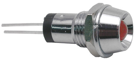 55-432-0  CHROME RED LED HOLDER