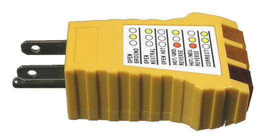 81-110-0  RECEPTACLE CIRCUIT TESTER cUL