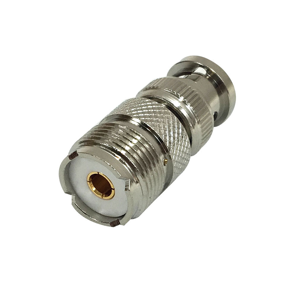 Adaptateur BNC mâle vers UHF femelle