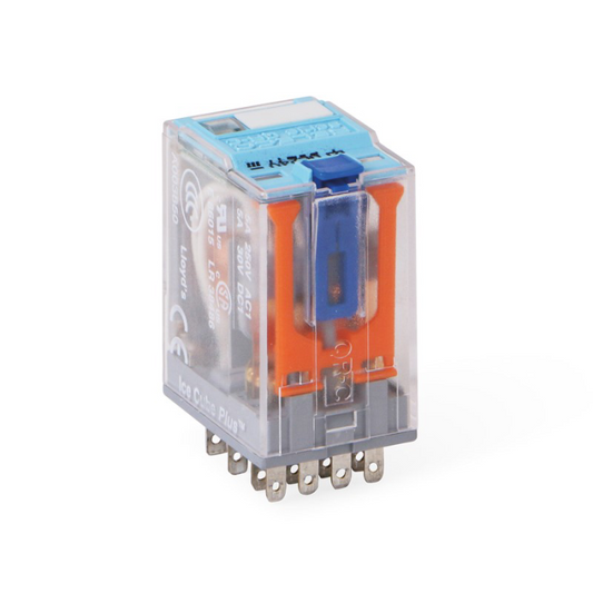 C9-A41/DC12 (100pk) 4PDT RELAY 12VDC 5A@250VAC 28VDC  ** REPLACES 50-093-x **