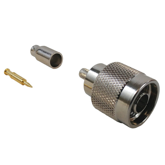 Connecteur à sertir mâle type N pour RG174 (LMR-100) 50 ohms