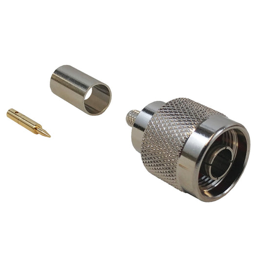 Connecteur à sertir mâle type N pour LMR-200 50 ohms
