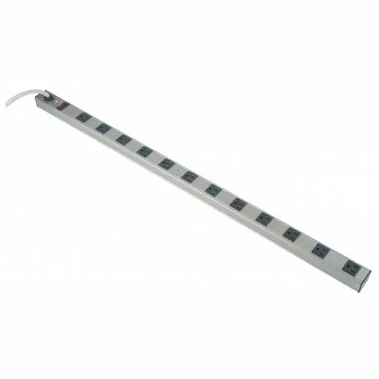 12 Outlet Power Strip with Heavy Duty 14AWG Cord